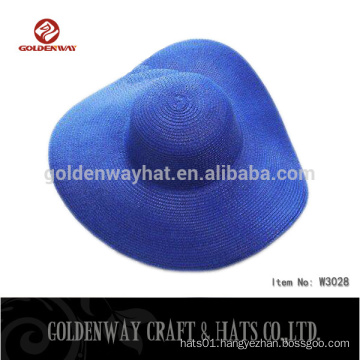 stylish lady cheap straw sun hats for promotional floppy summer hat